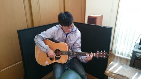 Musical instruments and sound absorbing panel