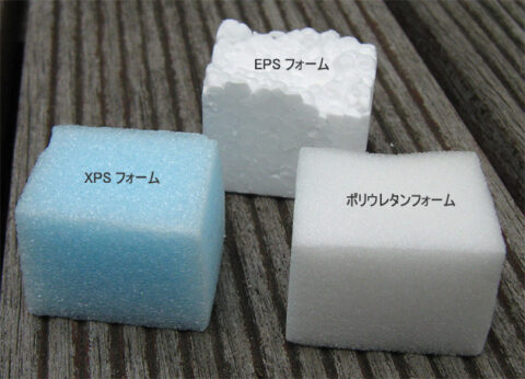 About sound absorbing materials ① : Air layer inside is effective